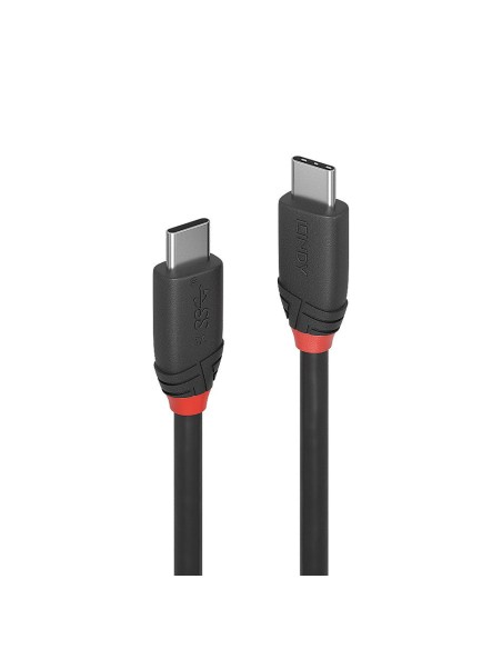 Lindy 36905 cavo USB 0,5 m USB 3.2 Gen 1 (3.1 Gen 1) USB C Nero