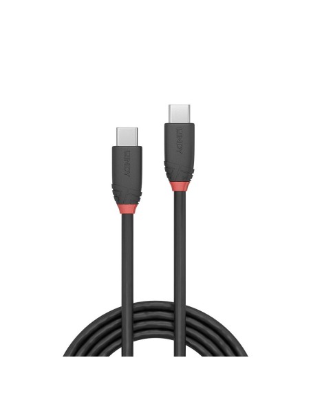 Lindy 36905 cavo USB 0,5 m USB 3.2 Gen 1 (3.1 Gen 1) USB C Nero