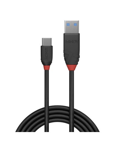 Lindy 36915 cavo USB 0,5 m USB 3.2 Gen 1 (3.1 Gen 1) USB A USB C Nero