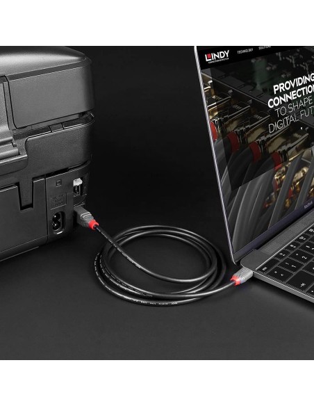 Lindy 36940 cavo USB 0,5 m USB 2.0 USB C USB B Nero