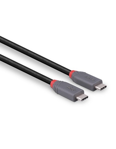 Lindy 36947 cavo USB 0,8 m USB4 Gen 3x2 USB C Nero