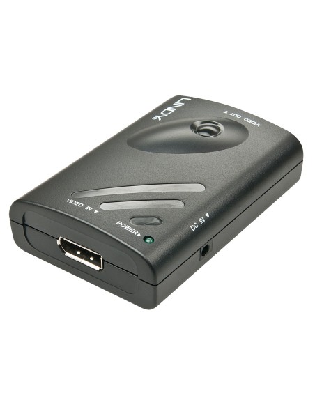 Lindy 38409 hub di interfaccia DisplayPort Nero