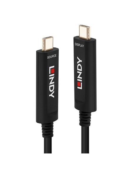 Lindy 38501 cavo USB 5 m USB C Nero