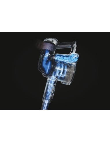 Hoover HF401H 011 aspirapolvere senza filo Nero, Argento Senza sacchetto