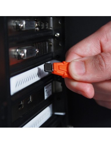 Lindy 40457 portachiave Rosso 1 pz