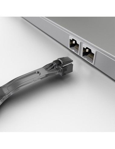 Lindy 40630 clip sicura Chiave bloccaporta RJ-45 Nero Acrilonitrile butadiene stirene (ABS) 1 pz