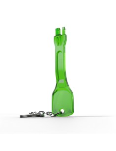 Lindy 40631 clip sicura Chiave bloccaporta RJ-45 Verde Acrilonitrile butadiene stirene (ABS) 1 pz