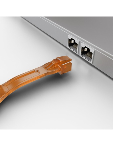 Lindy 40632 clip sicura Chiave bloccaporta USB tipo A Arancione Acrilonitrile butadiene stirene (ABS) 1 pz