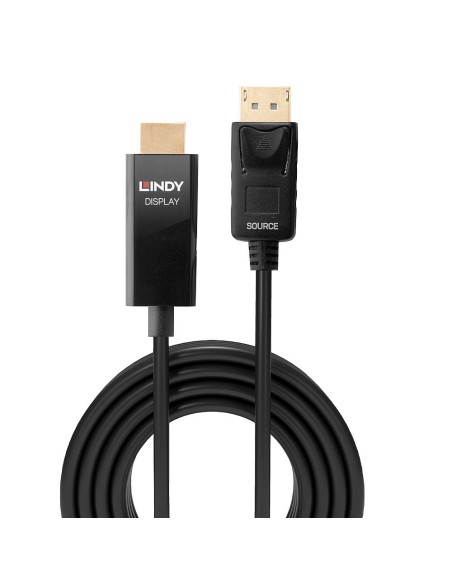 Lindy 40927 cavo e adattatore video 3 m DisplayPort HDMI tipo A (Standard) Nero