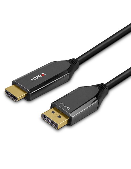 Lindy 40930 cavo e adattatore video 1 m DisplayPort HDMI