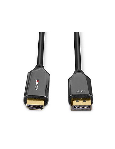 Lindy 40932 cavo e adattatore video 3 m DisplayPort HDMI Nero