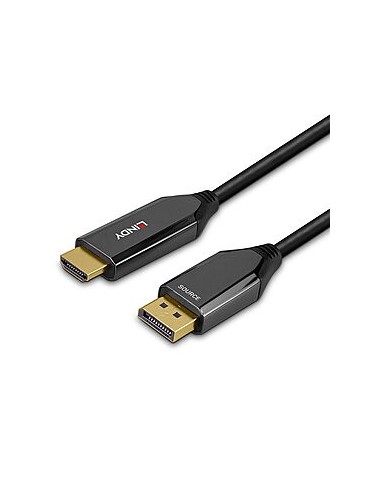 Lindy 40932 cavo e adattatore video 3 m DisplayPort HDMI Nero