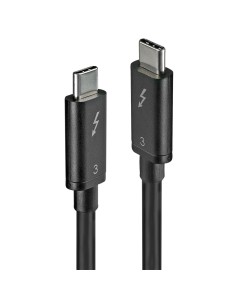 Lindy 41555 cavo USB 0,5 m USB 3.2 Gen 1 (3.1 Gen 1) USB C Nero