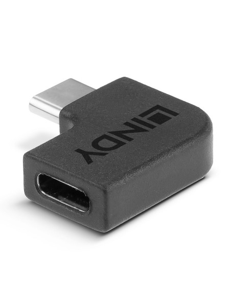 Lindy 41894 adattatore per inversione del genere dei cavi USB 3.2 Type C Nero