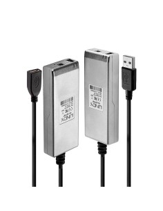 Lindy 42702 moltiplicatore di rete Ricevitore e trasmettitore di rete Grigio