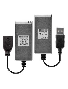 Lindy 42702 moltiplicatore di rete Ricevitore e trasmettitore di rete Grigio 2