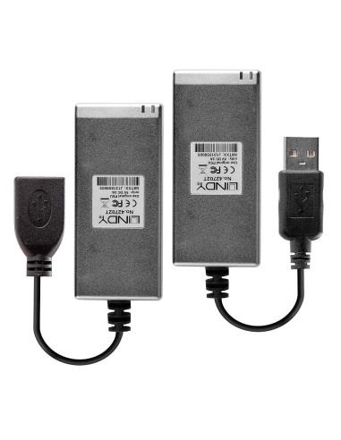 Lindy 42702 moltiplicatore di rete Ricevitore e trasmettitore di rete Grigio