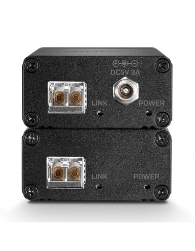 Lindy 42708 moltiplicatore di rete Ricevitore e trasmettitore di rete Nero