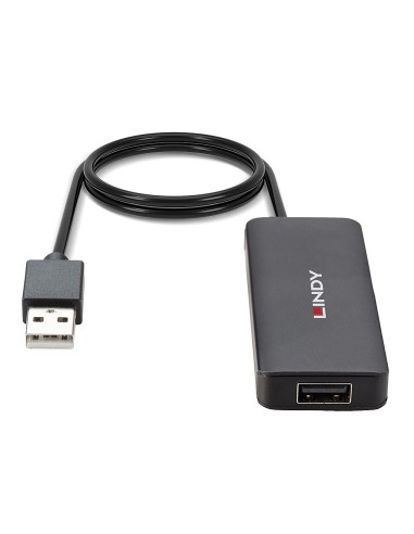 Lindy 42986 hub di interfaccia USB 2.0 480 Mbit s Nero