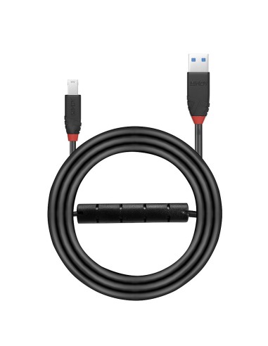 Lindy 43227 cavo USB 10 m USB 3.2 Gen 1 (3.1 Gen 1) USB A USB B Nero