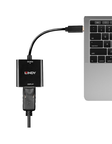 Lindy 43269 adattatore grafico USB 3840 x 2160 Pixel Nero