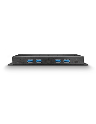 Lindy 43275 hub di interfaccia USB 3.2 Gen 2 (3.1 Gen 2) Type-A 10000 Mbit s Nero