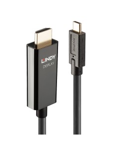 Lindy 43317 cavo e adattatore video 10 m USB tipo-C HDMI tipo A (Standard) Nero