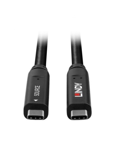 Lindy 43333 cavo USB 10 m USB 3.2 Gen 1 (3.1 Gen 1) USB C Nero