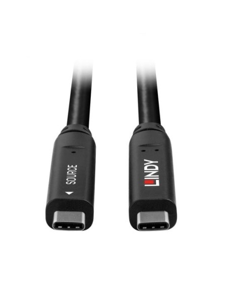 Lindy 43333 cavo USB 10 m USB 3.2 Gen 1 (3.1 Gen 1) USB C Nero
