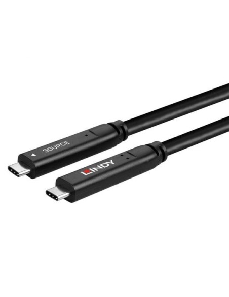 Lindy 43333 cavo USB 10 m USB 3.2 Gen 1 (3.1 Gen 1) USB C Nero