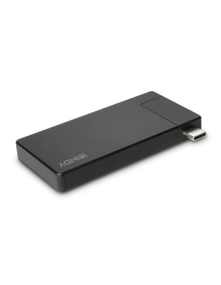 Lindy DST-Micro Cablato USB 3.2 Gen 1 (3.1 Gen 1) Type-C Nero