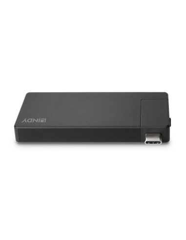 Lindy DST-Micro Cablato USB 3.2 Gen 1 (3.1 Gen 1) Type-C Nero
