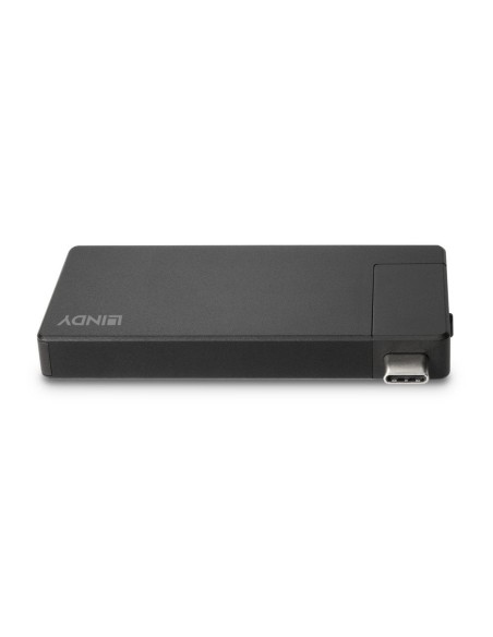 Lindy DST-Micro Cablato USB 3.2 Gen 1 (3.1 Gen 1) Type-C Nero