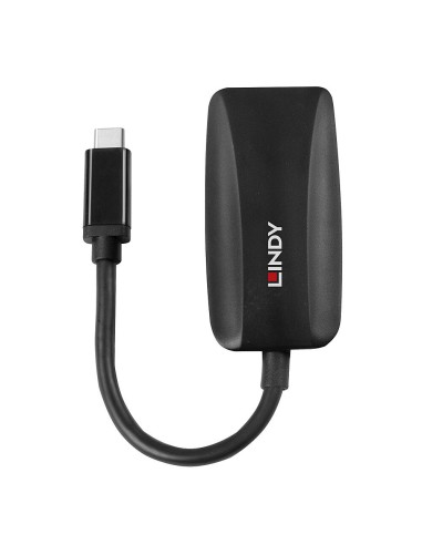 Lindy 43337 cavo e adattatore video 0,13 m USB tipo-C DisplayPort Nero