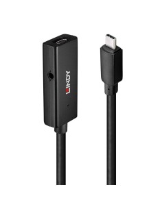 Lindy 43356 hub di interfaccia USB 3.2 Gen 1 (3.1 Gen 1) Type-C 5000 Mbit s Nero