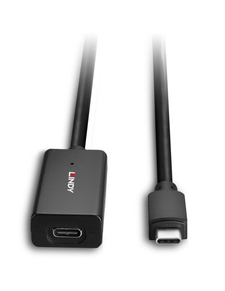 Lindy 43356 hub di interfaccia USB 3.2 Gen 1 (3.1 Gen 1) Type-C 5000 Mbit s Nero