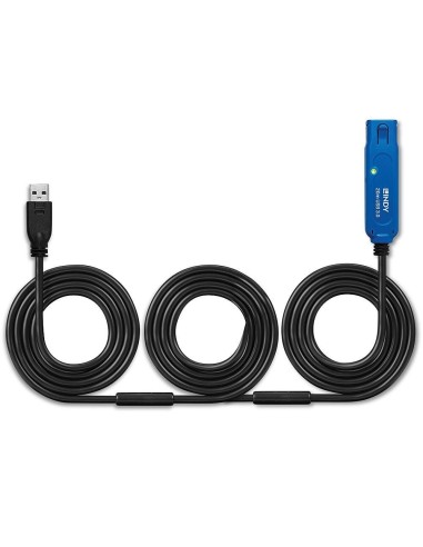 Lindy 43361 cavo USB 20 m USB 3.2 Gen 1 (3.1 Gen 1) USB A Nero