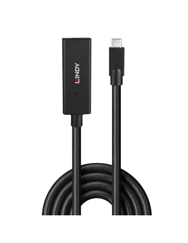 Lindy 43364 cavo USB 5 m USB 3.2 Gen 2 (3.1 Gen 2) USB C Nero