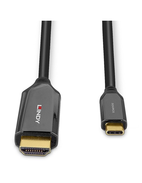 Lindy 43368 adattatore grafico USB 7680 x 4320 Pixel Nero