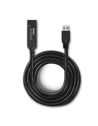 Lindy 43375 cavo USB 20 m USB 3.2 Gen 1 (3.1 Gen 1) USB A Nero