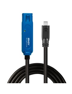 Lindy 43381 cavo USB 8 m USB 3.2 Gen 1 (3.1 Gen 1) USB C USB A Nero, Blu