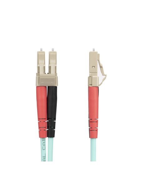 StarTech.com Cavo in Fibra Ottica Multimodale OM4 LC LC UPC da 20 m, Fibra LOMMF VCSEL da 50 125 µm, reti 100G, Cavo Ottico con