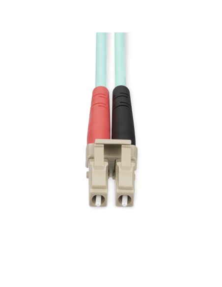 StarTech.com Cavo in Fibra Ottica Multimodale OM4 LC LC UPC da 20 m, Fibra LOMMF VCSEL da 50 125 µm, reti 100G, Cavo Ottico con