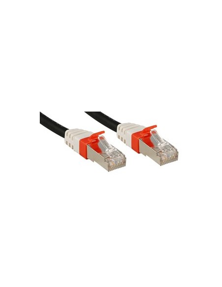 Lindy Cat.6 (A) SSTP   S FTP PIMF Premium 0.3m cavo di rete Nero 0,3 m