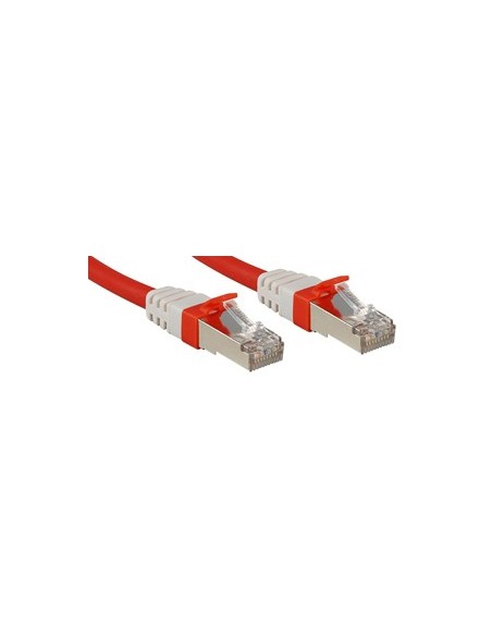 Lindy Cat.6 (A) SSTP   S FTP PIMF Premium 0.3m cavo di rete Rosso 0,3 m