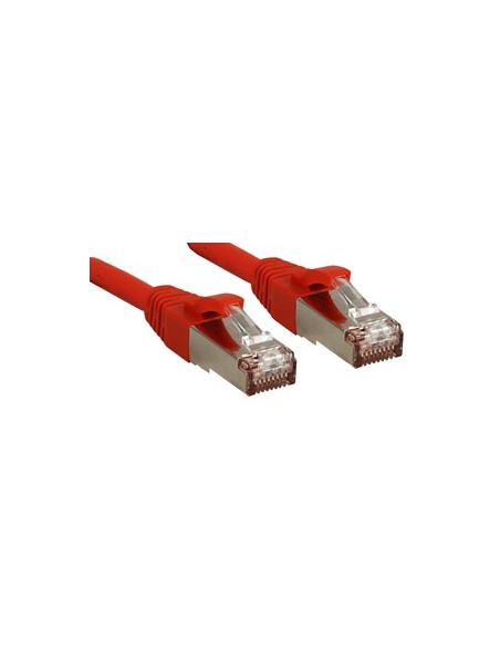 Lindy Cat.6 SSTP   S FTP PIMF Premium 0.3m cavo di rete Rosso 0,3 m