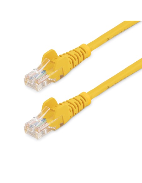 StarTech.com Cavo di Rete da 10m Giallo Cat5e Ethernet RJ45 Antigroviglio