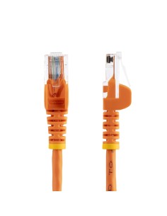 StarTech.com Cavo di Rete da 50cm Arancio Cat5e Ethernet RJ45 Antigroviglio 2