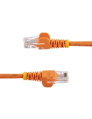 StarTech.com Cavo di Rete da 50cm Arancio Cat5e Ethernet RJ45 Antigroviglio