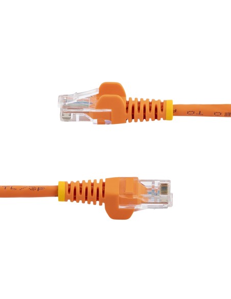 StarTech.com Cavo di Rete da 50cm Arancio Cat5e Ethernet RJ45 Antigroviglio